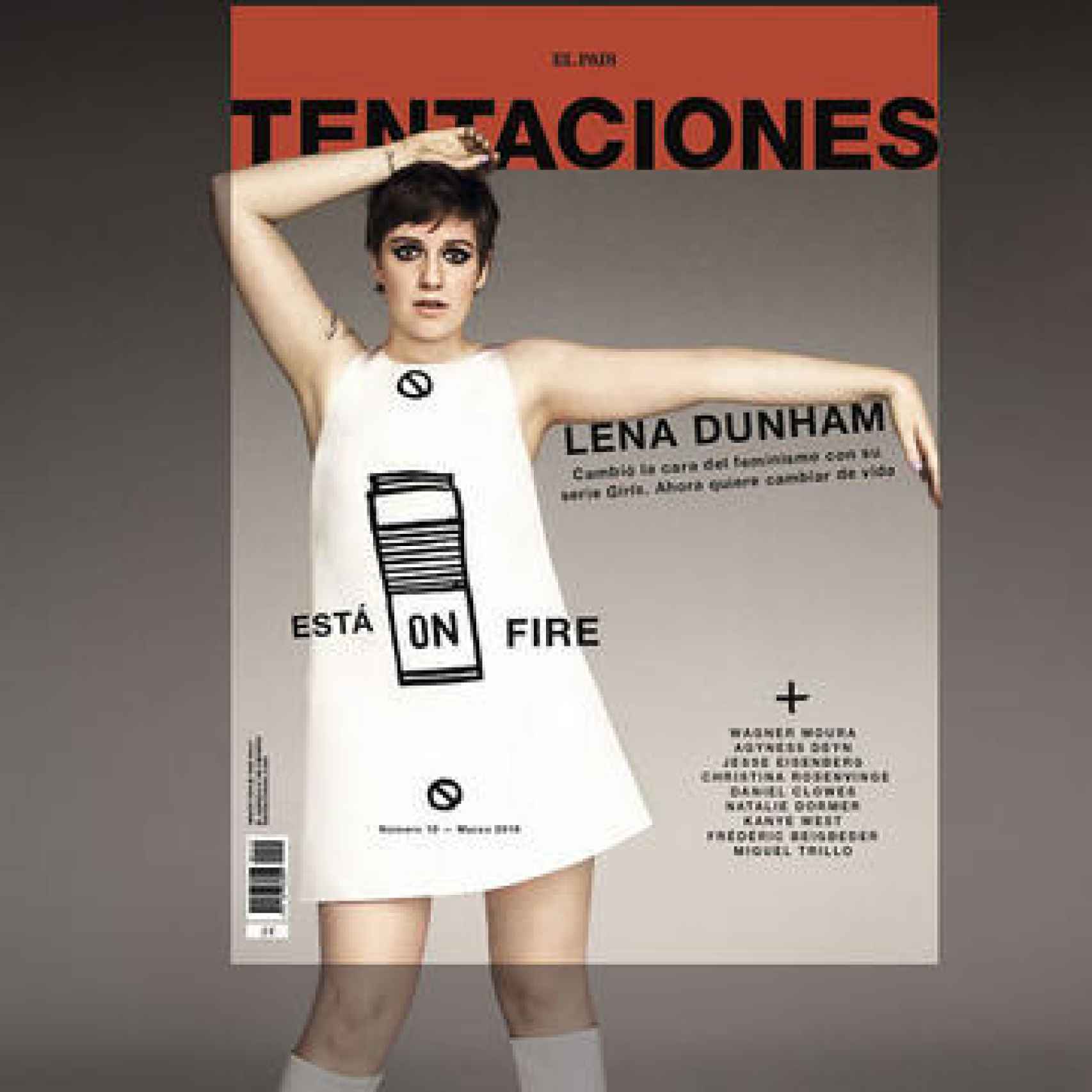 Lena Duham pidió perdón a la revista Tentaciones