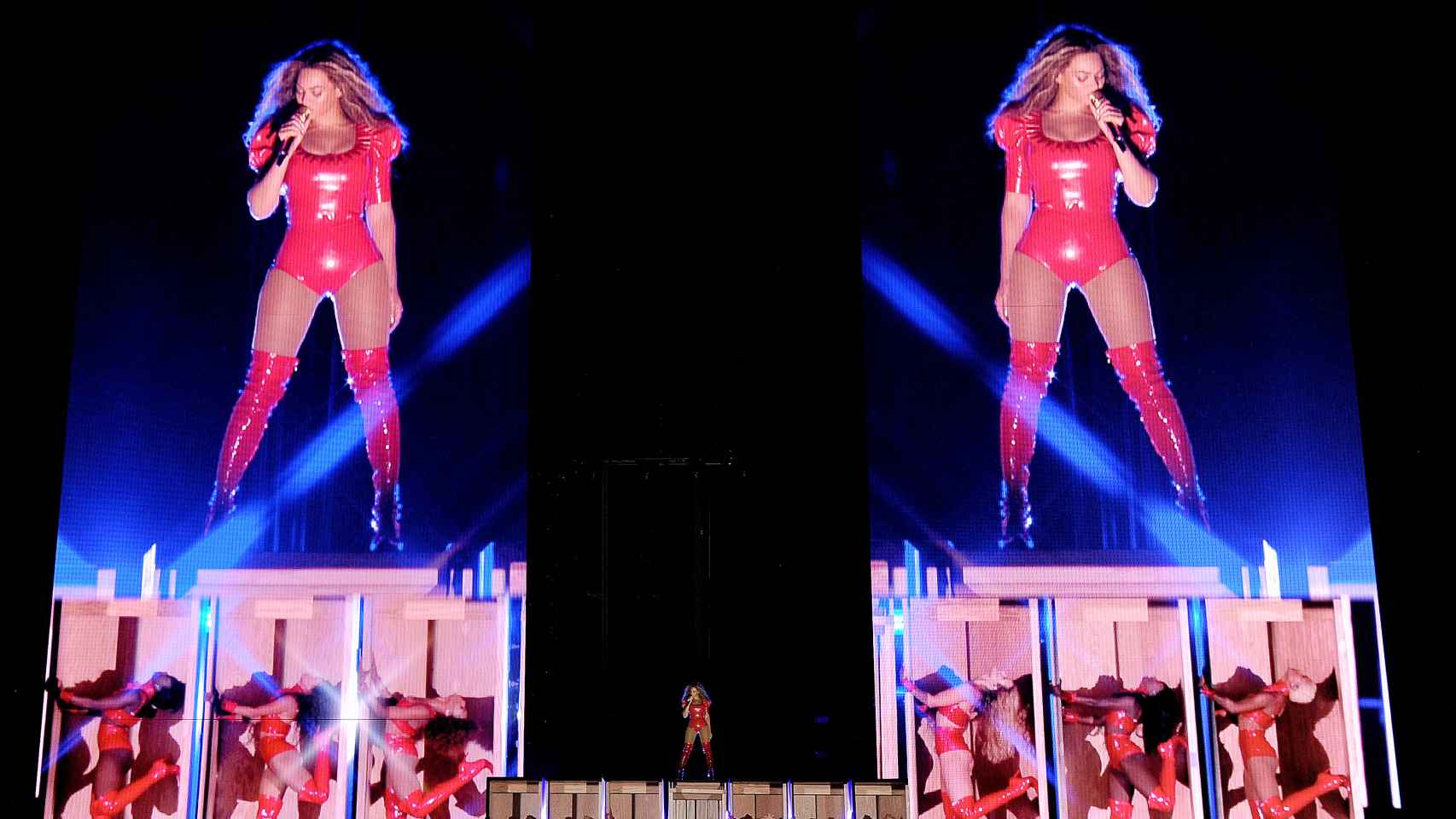 Los cambios de look de Beyoncé se han convertido en el mayor atractivo de sus conciertos
