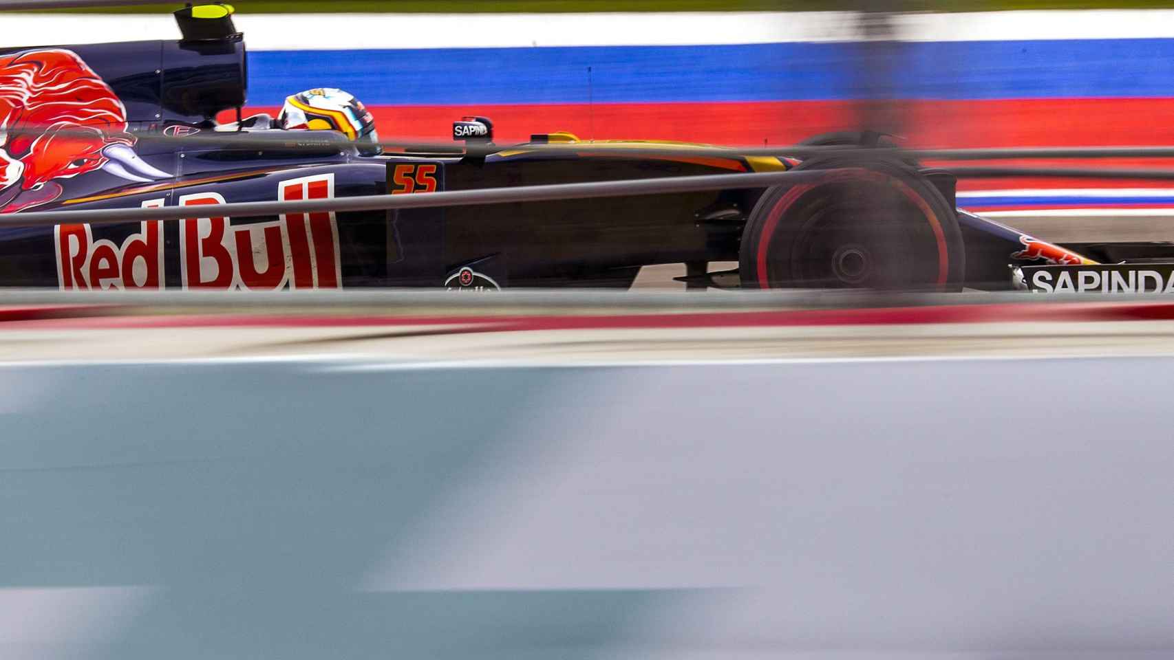 Carlos Sainz tuvo un Gran Premio de Rusia marcado por la mala suerte.