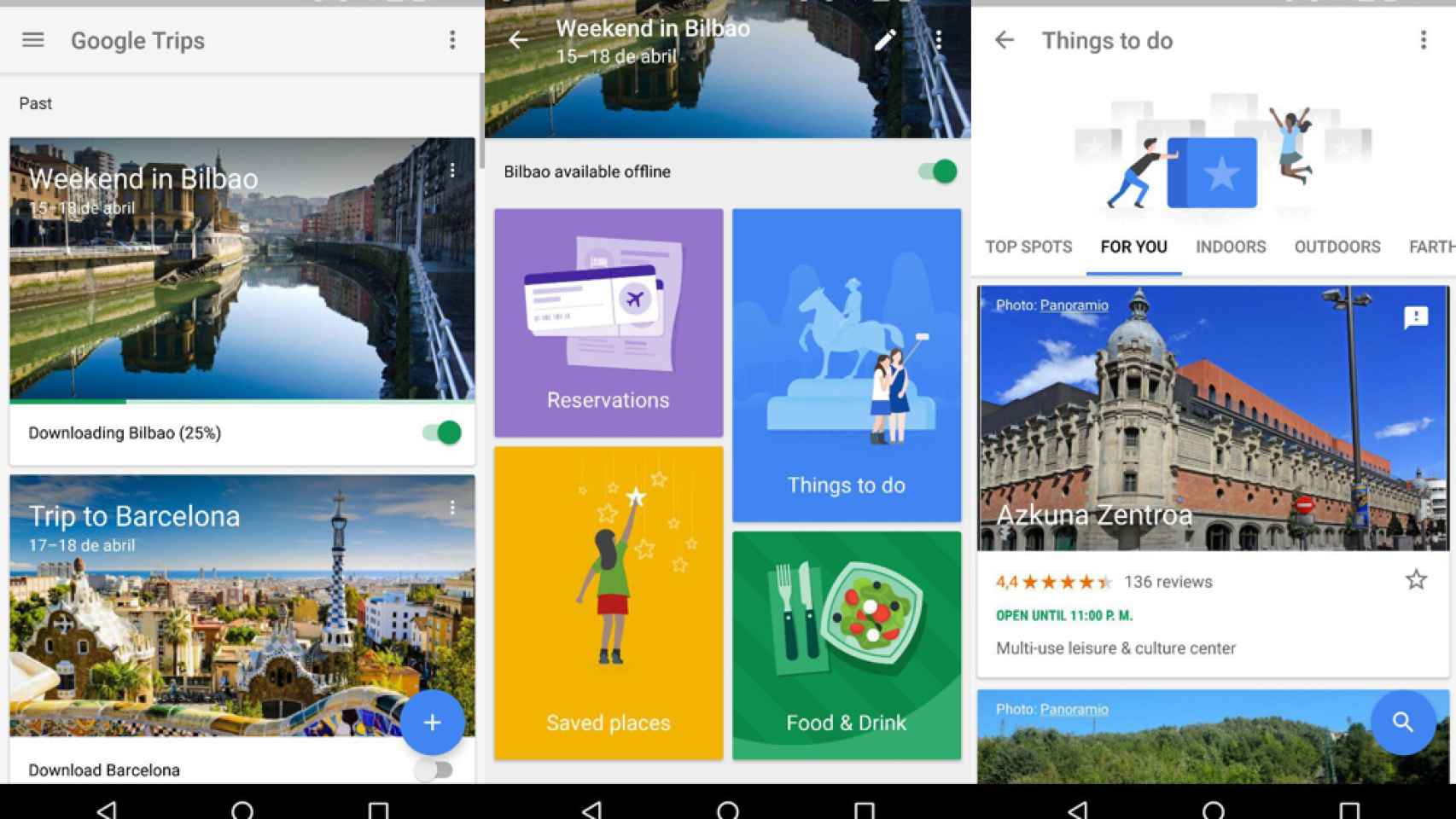 Descarga Google Trips, la aplicación perfecta para tus viajes [APK]