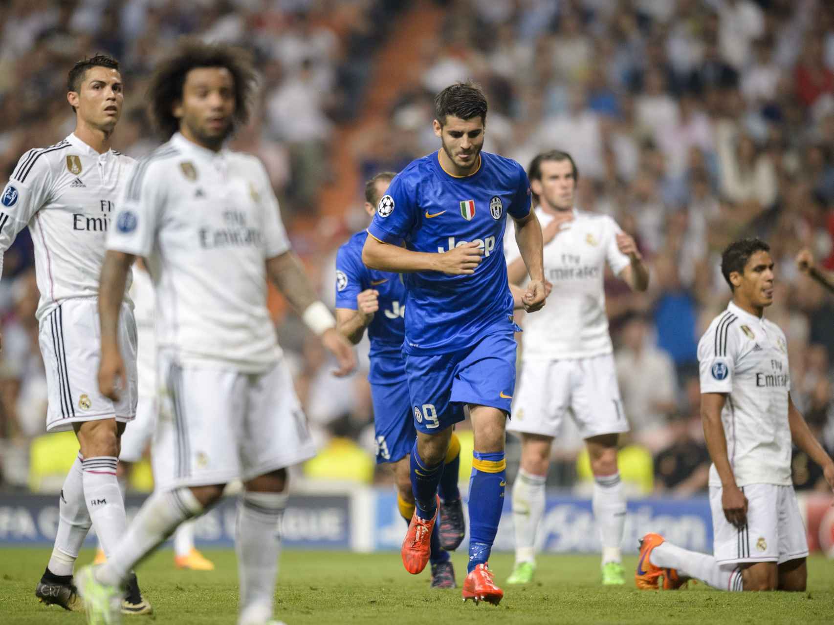 Morata marca en el Bernabéu la pasada temporada