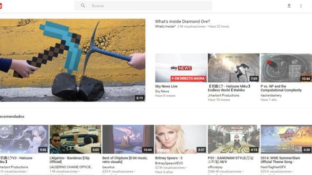 Truco: Prueba ya el nuevo diseño de YouTube