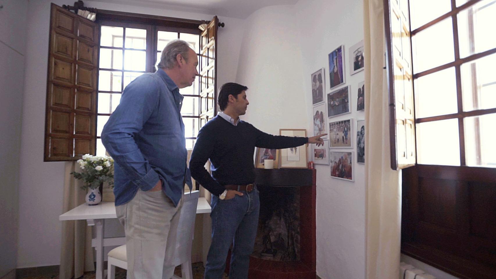 Bertín Osborne junto a Fran Rivera (Telecinco)