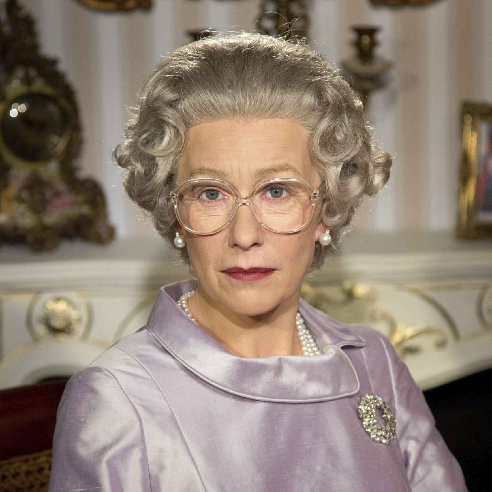 Helen Mirren en el papel de la reina Isabel II.