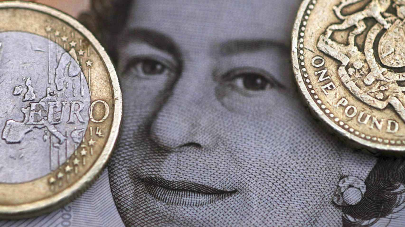 El euro frente a la libra. Europa frente a Reino Unido.