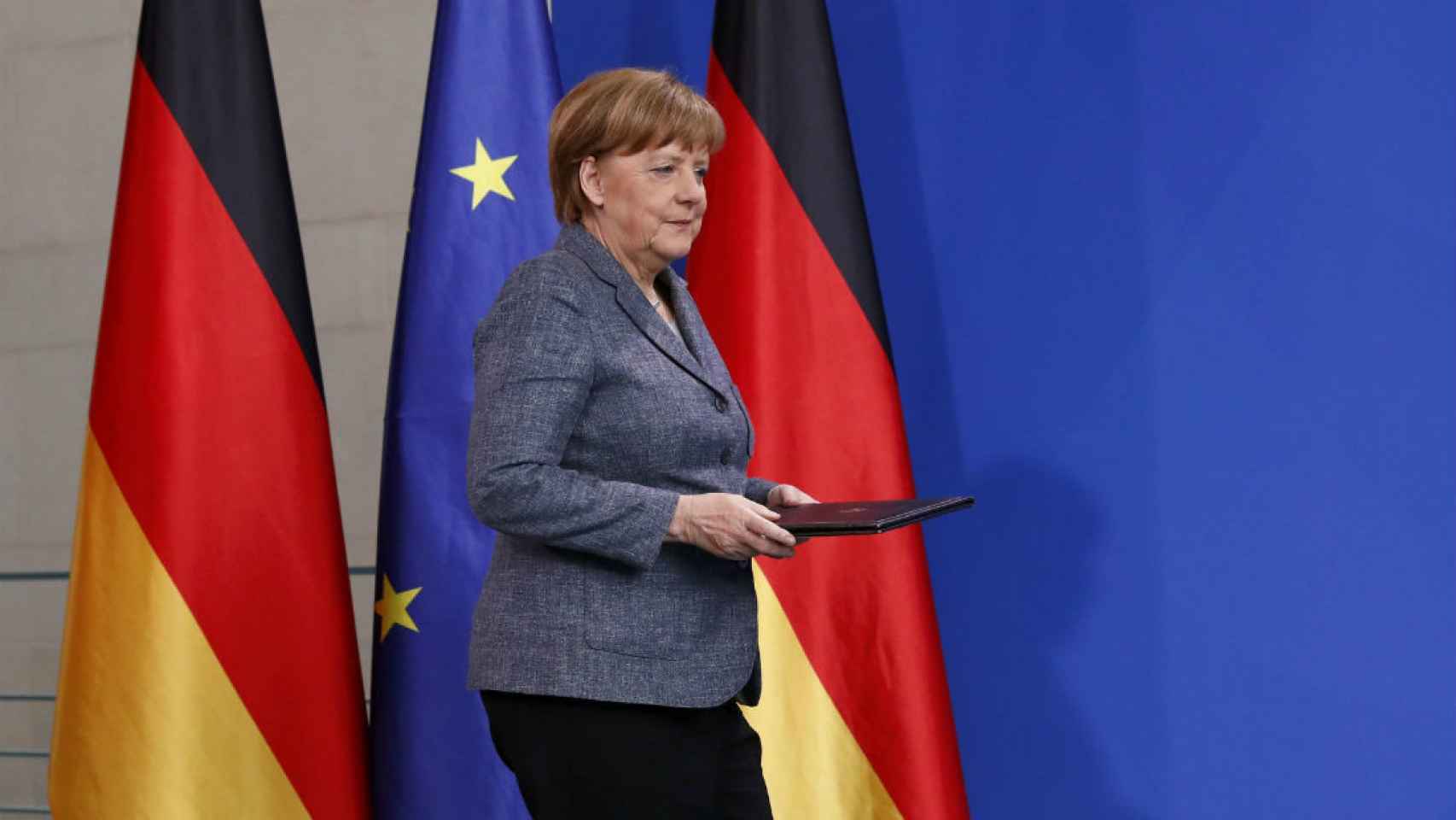 Angela Merkel, canciller de Alemania, el país con mayor peso en la UE.