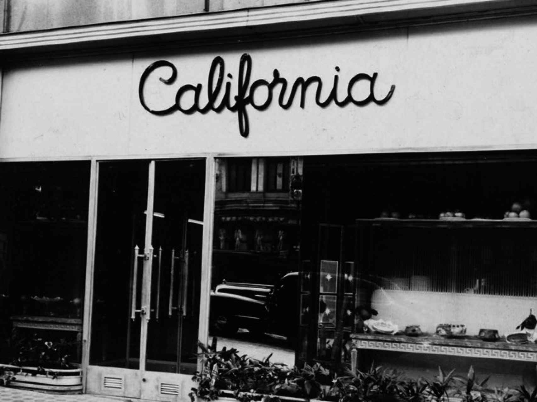 La primera Cafetería California en Madrid.