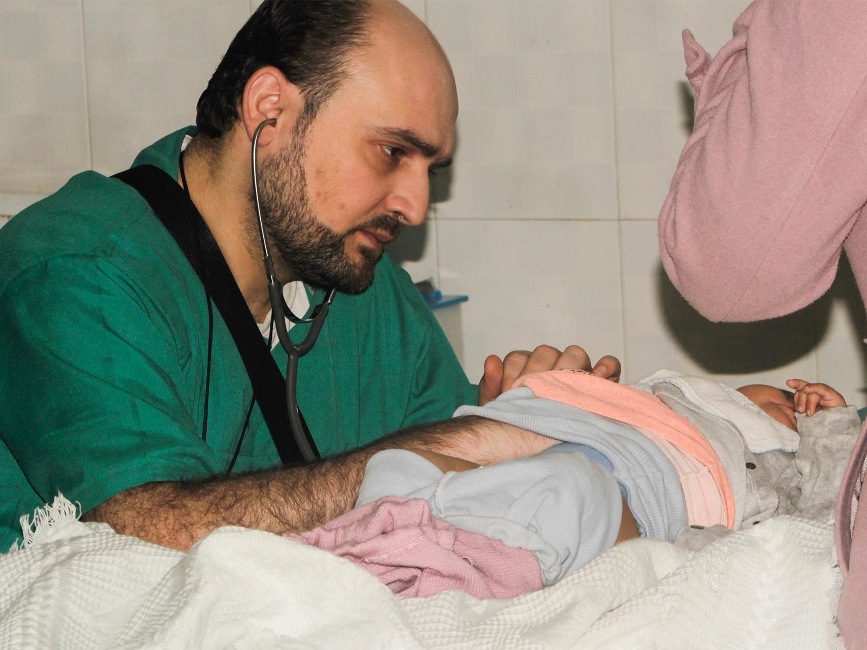 El doctor Maaz, el último pediatra que quedaba en Alepo, fue asesinado el pasado fin de semana.