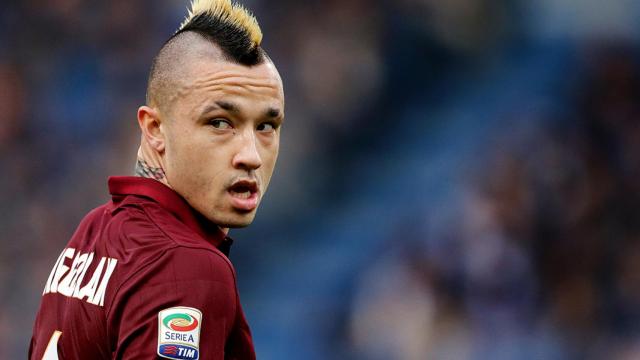 Nainggolan, jugador de la Roma.