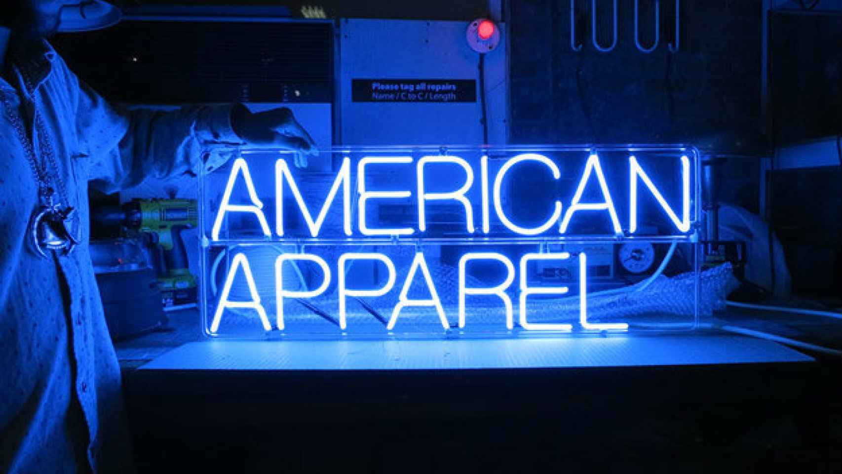 Logo de American Apparel.