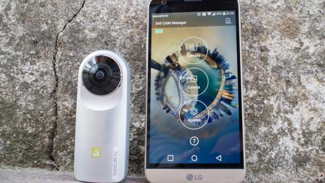 Análisis de la LG 360 Cam, grabando vídeos esféricos en 360 grados