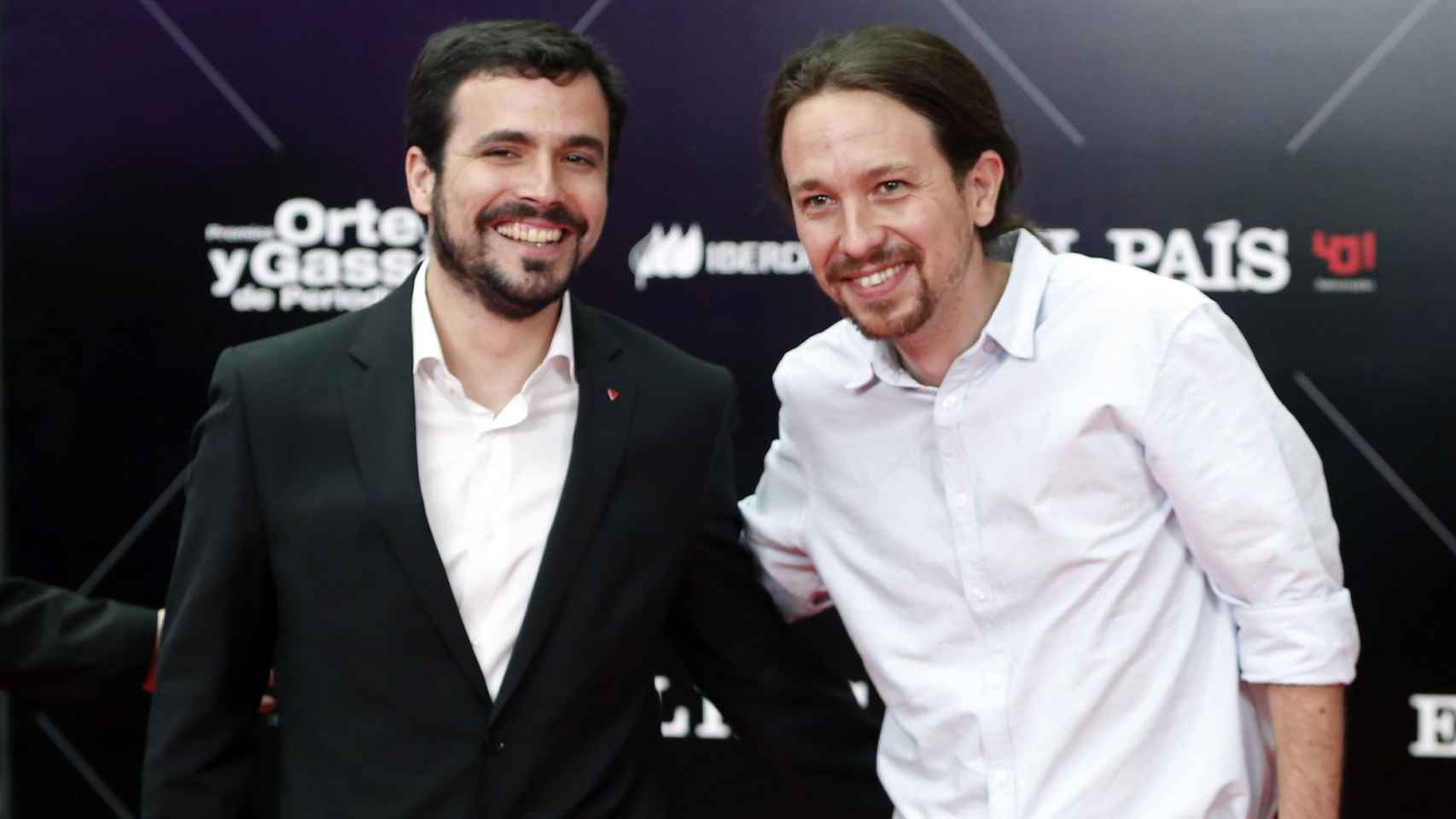 Garzón e Iglesias coincidieron este jueves en un acto en Madrid.
