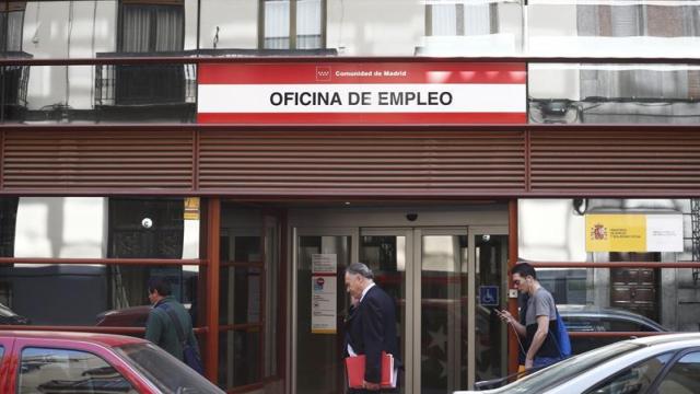 Una oficina de empleo en Madrid.