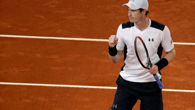 Andy Murray en el Masters 1000 de Madrid.