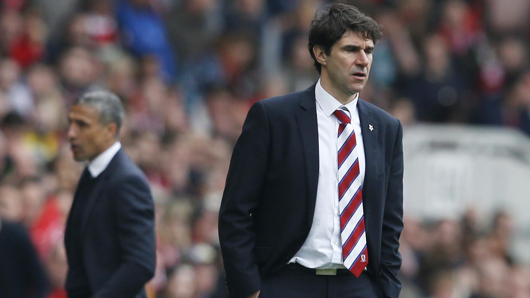 Aitor Karanka durante su etapa en el Middlesbrough.