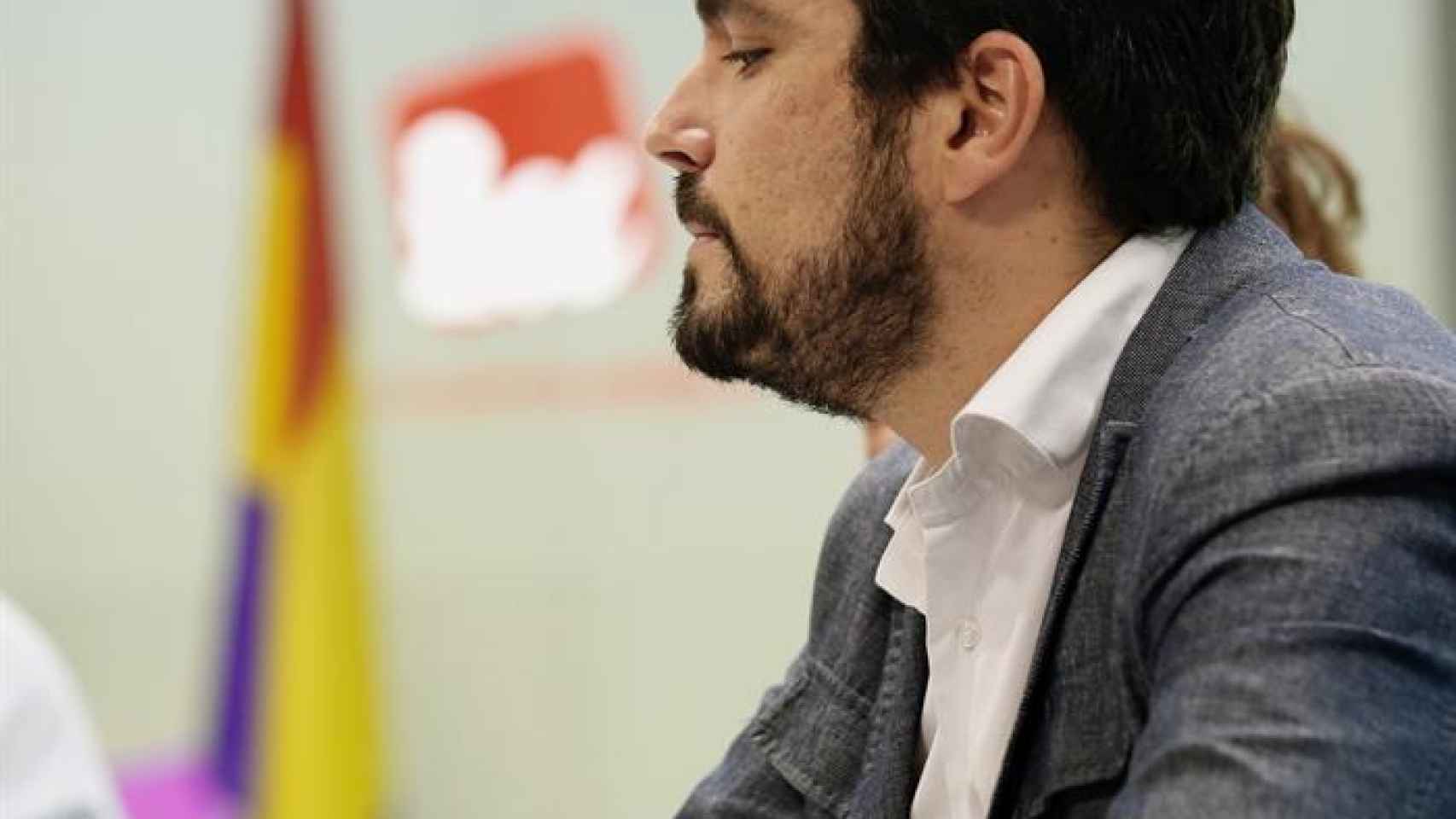 Garzón, en el Consejo Político Federal de IU.