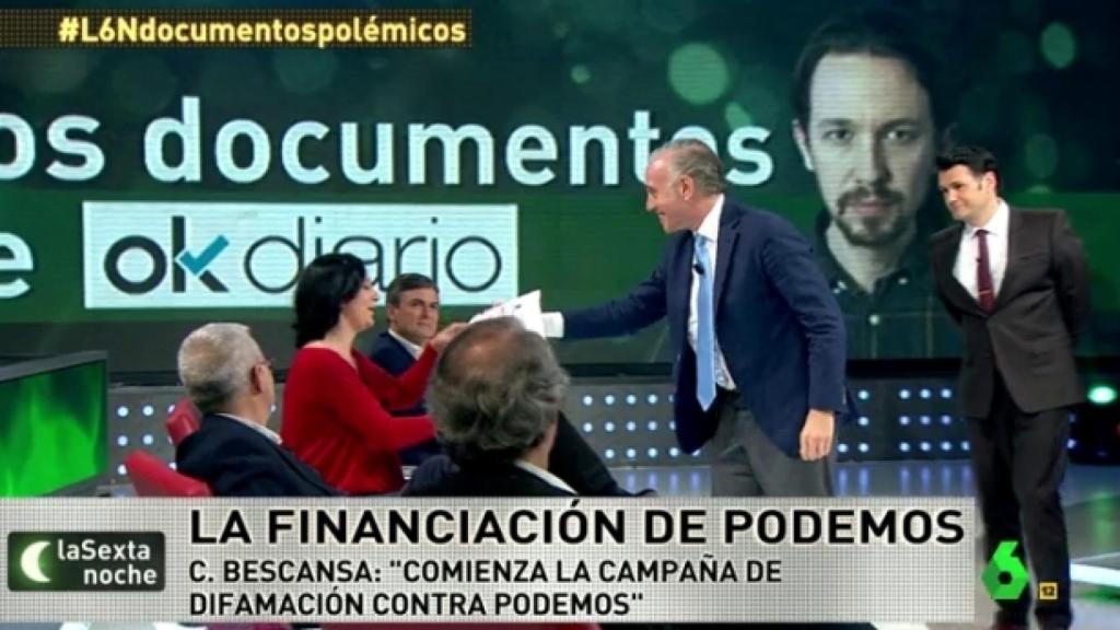 Inda da la cara en 'laSexta Noche': su enfrentamiento a Podemos