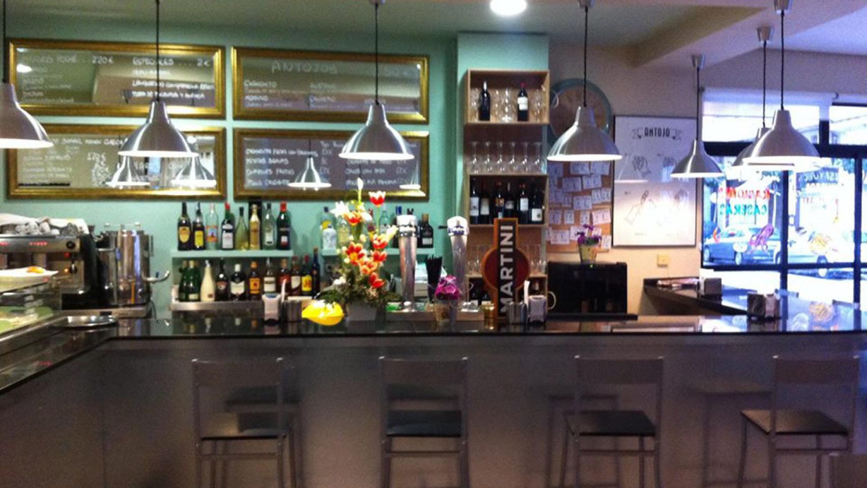 Interior del local. /