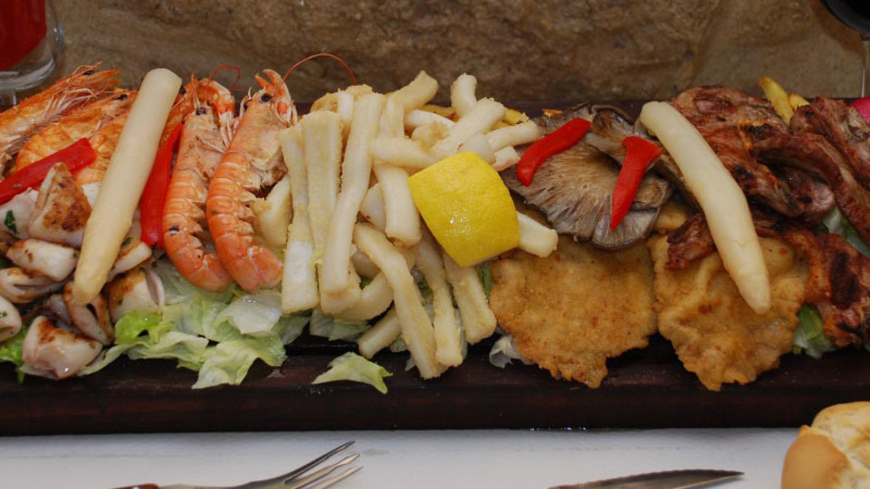 Una de las tapas que puedes encontrar en el restaurante El Horno. /