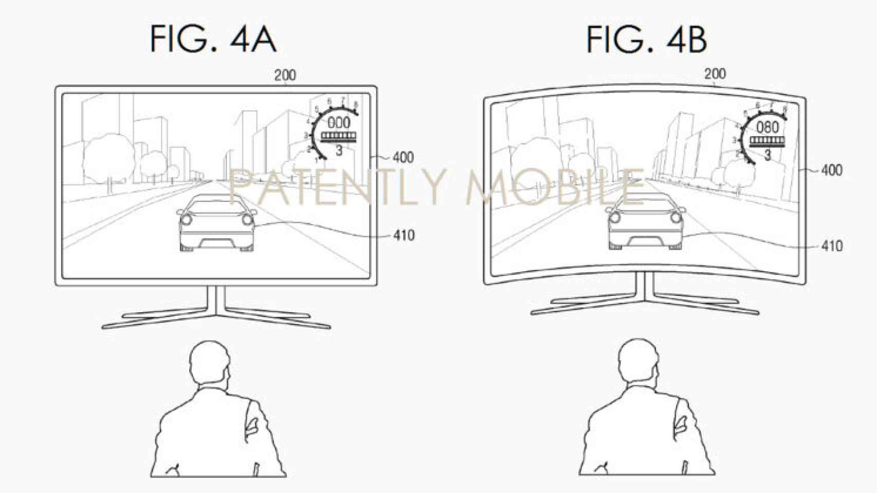 Samsung patenta pantallas de TV que se doblan para adaptarse a los juegos