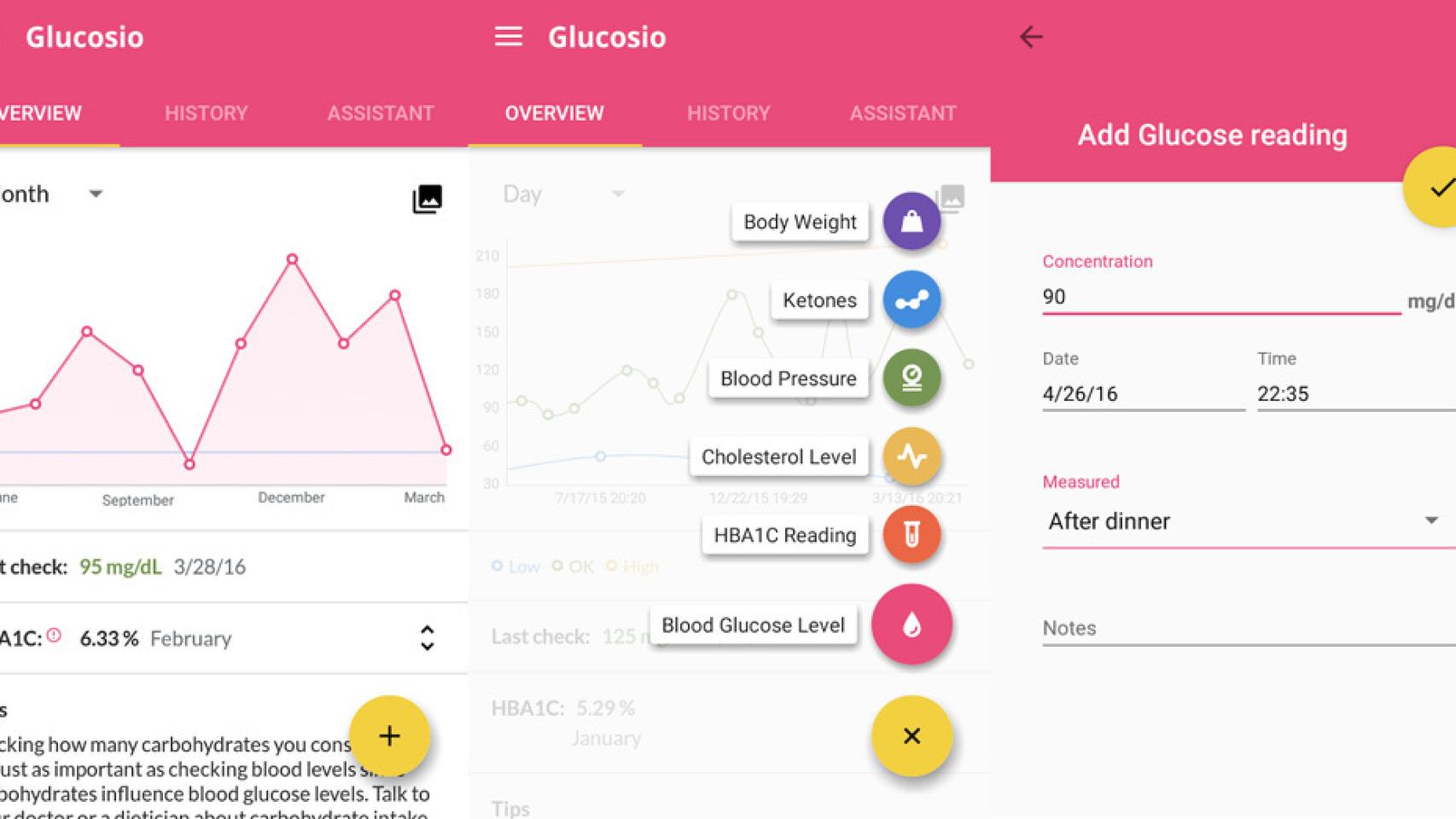 Glucosio, la aplicación que te ayuda a controlar la diabetes