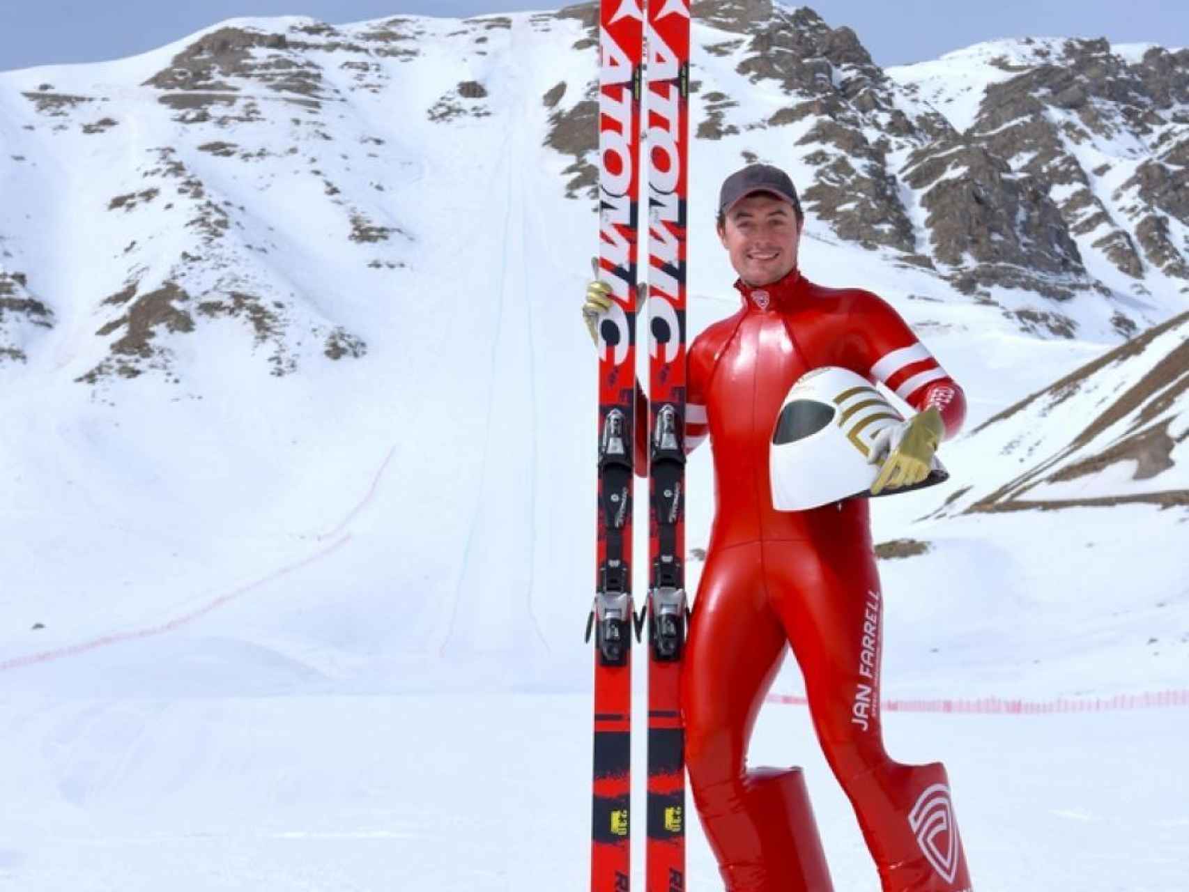Jan Farrell, mejor esquiador de velocidad español.