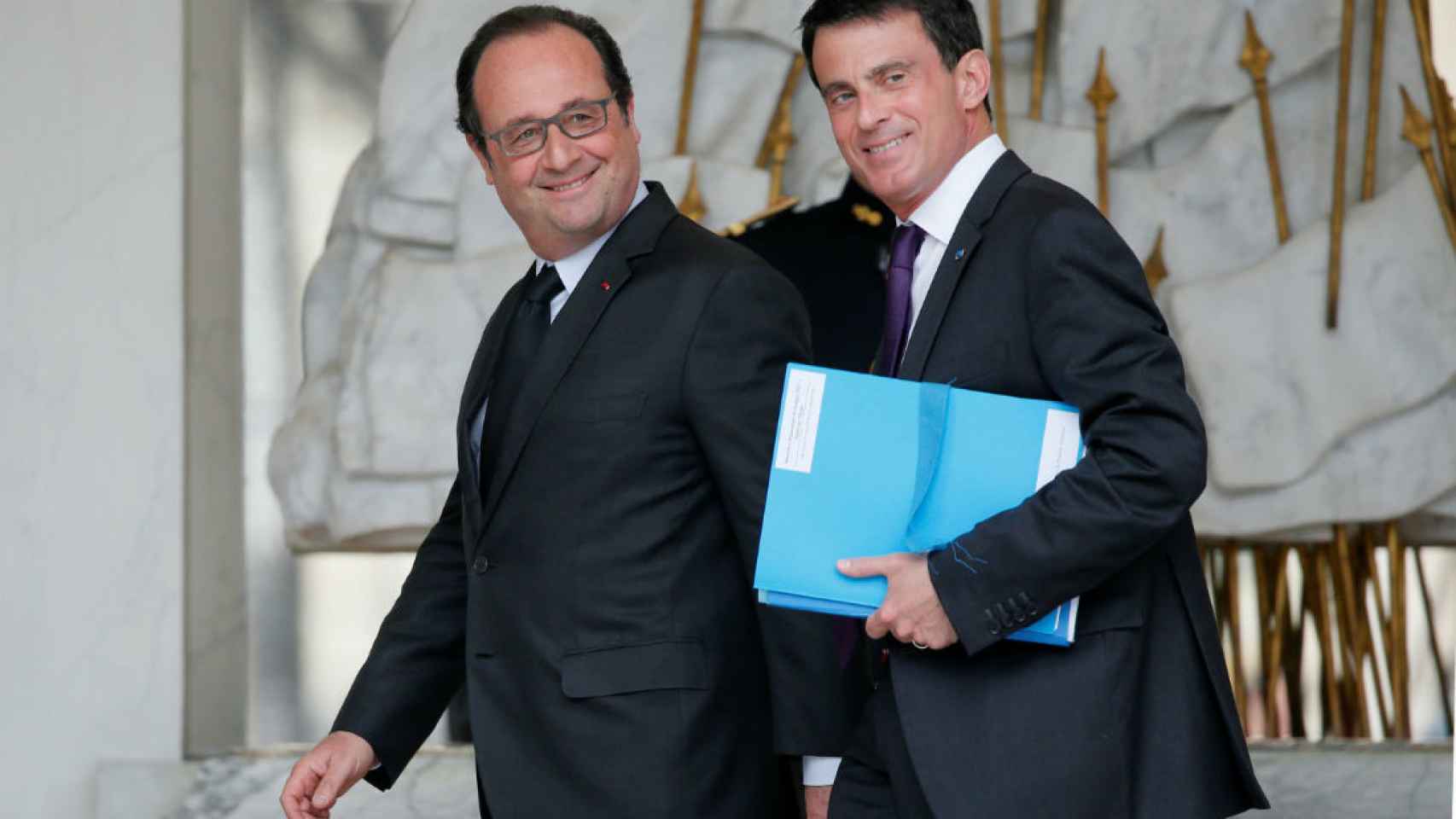 Hollande y Valls, este miércoles en el Elíseo