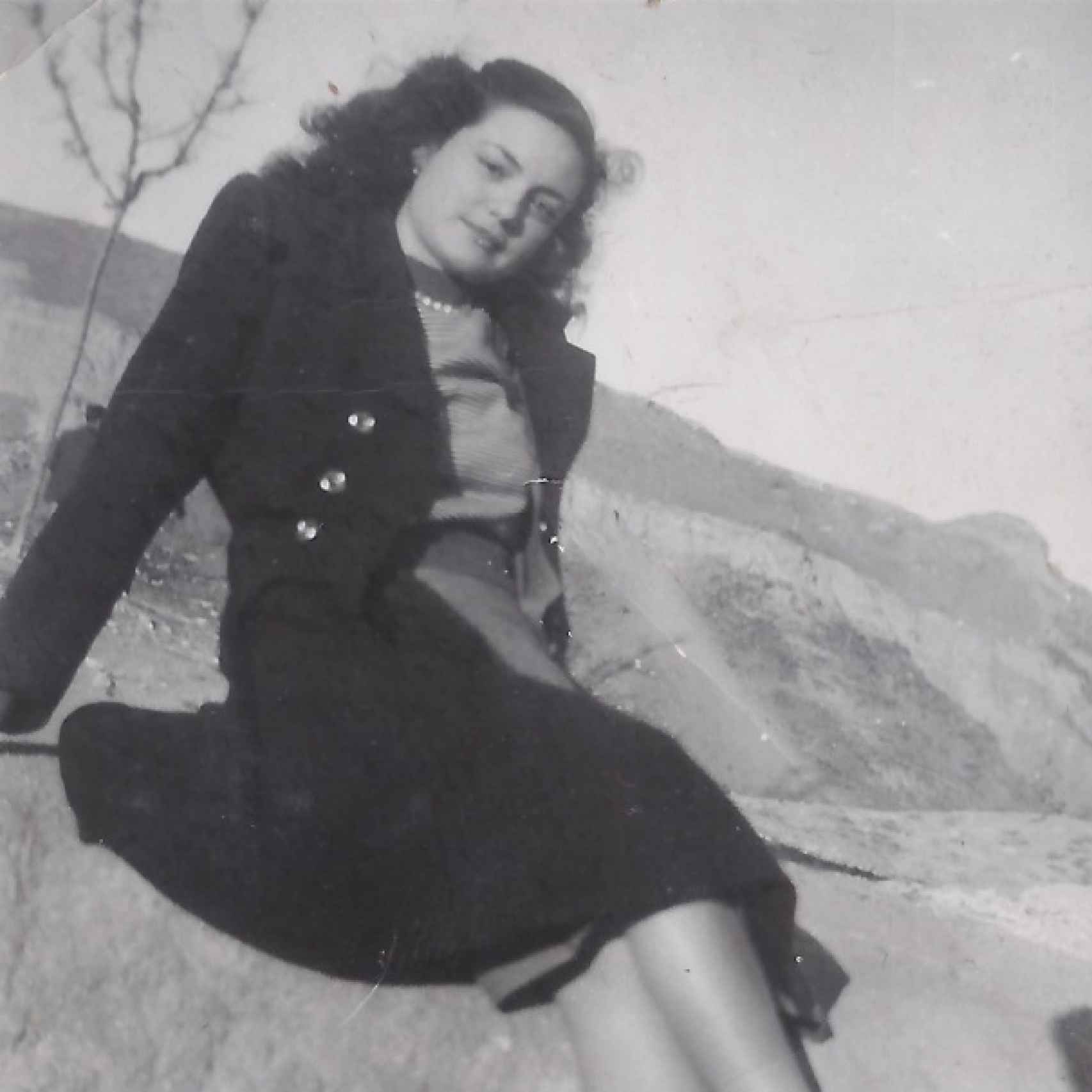 Retrato fotográfico de la actriz Margarita Perdices, Margot, 1951.