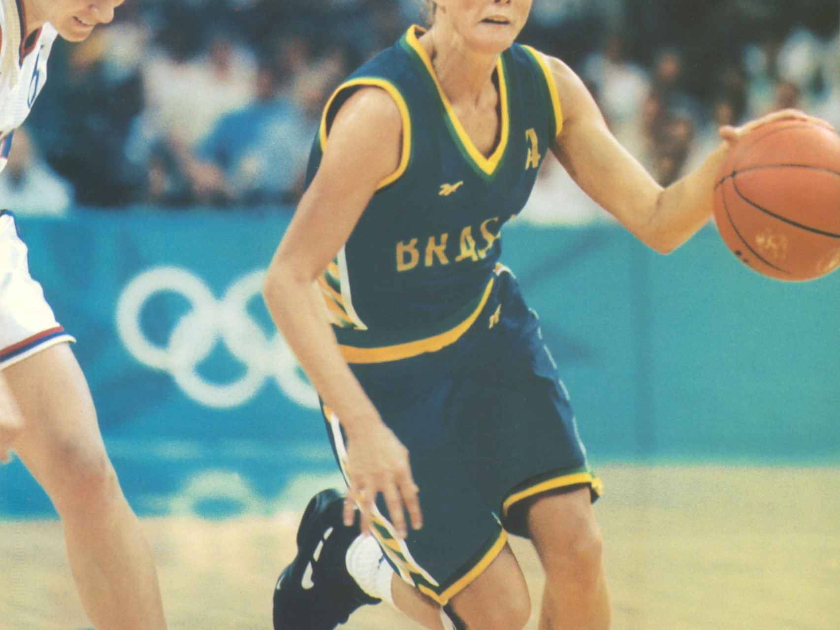 Hortência Marcari durante los Juegos Olímpicos de Atlanta '96.