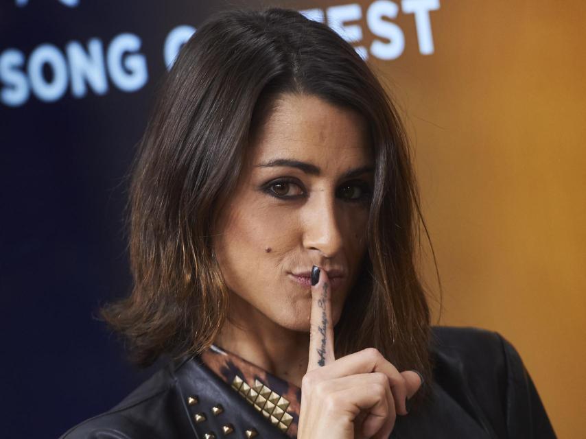 Barei en la promoción de Eurovisión