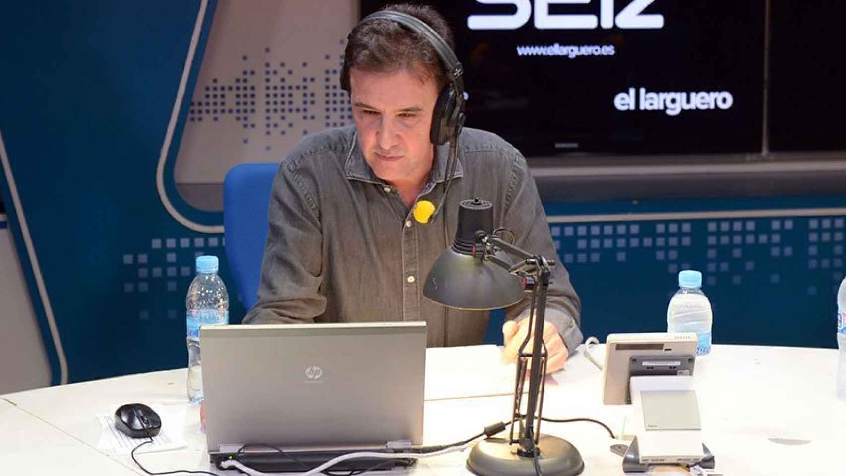 José Ramón de la Morena (Onda Cero), cuando todavía estaba en los micrófonos de la Ser.