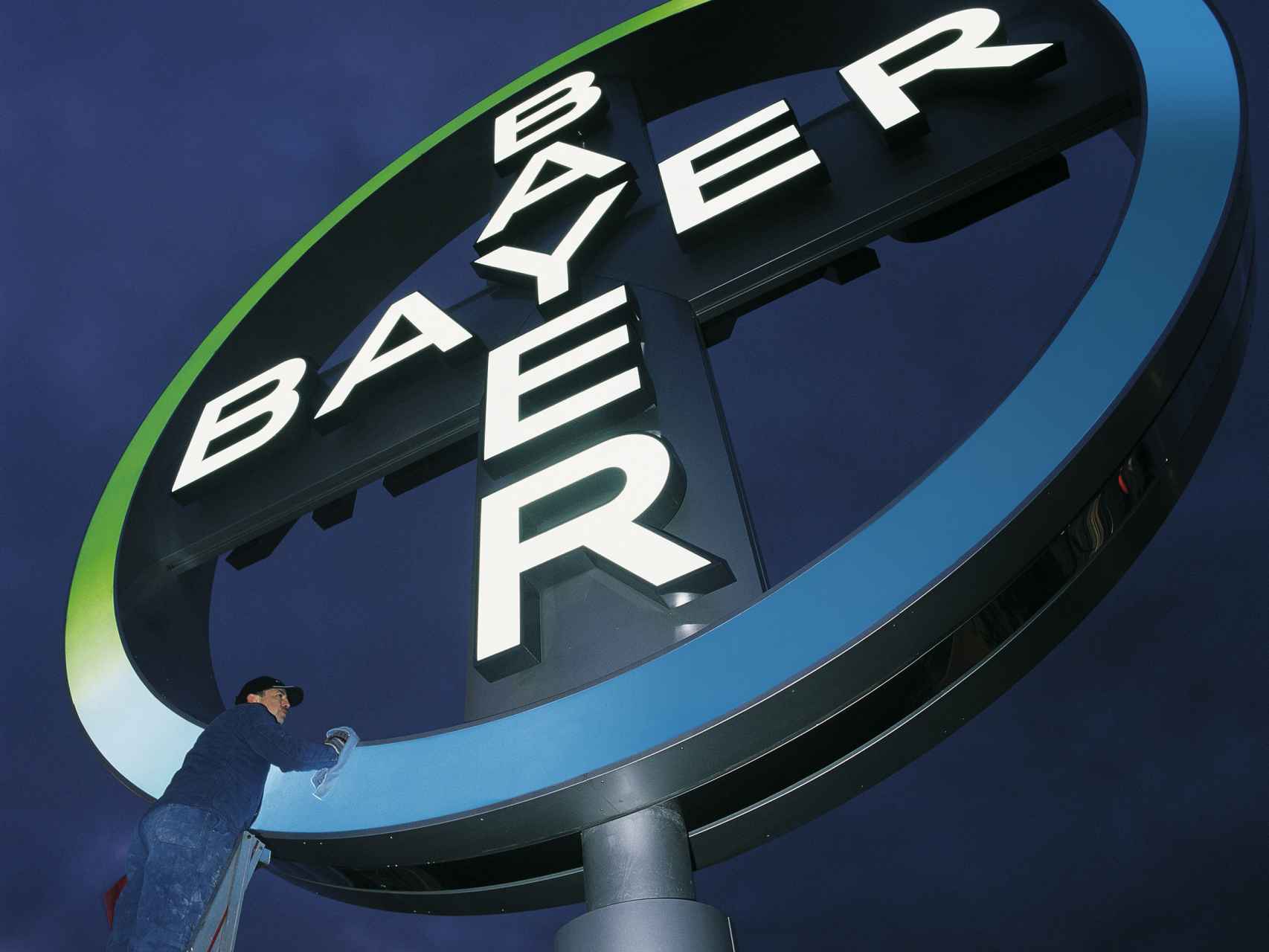 Logo del gigante alemán Bayer.
