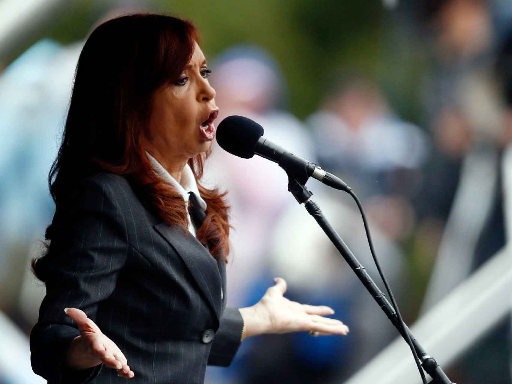 La expresidenta de Argentina, Cristina Fernández.