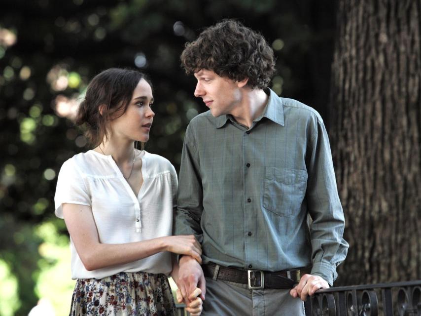 Jesse Eisenberg en To rome with love.