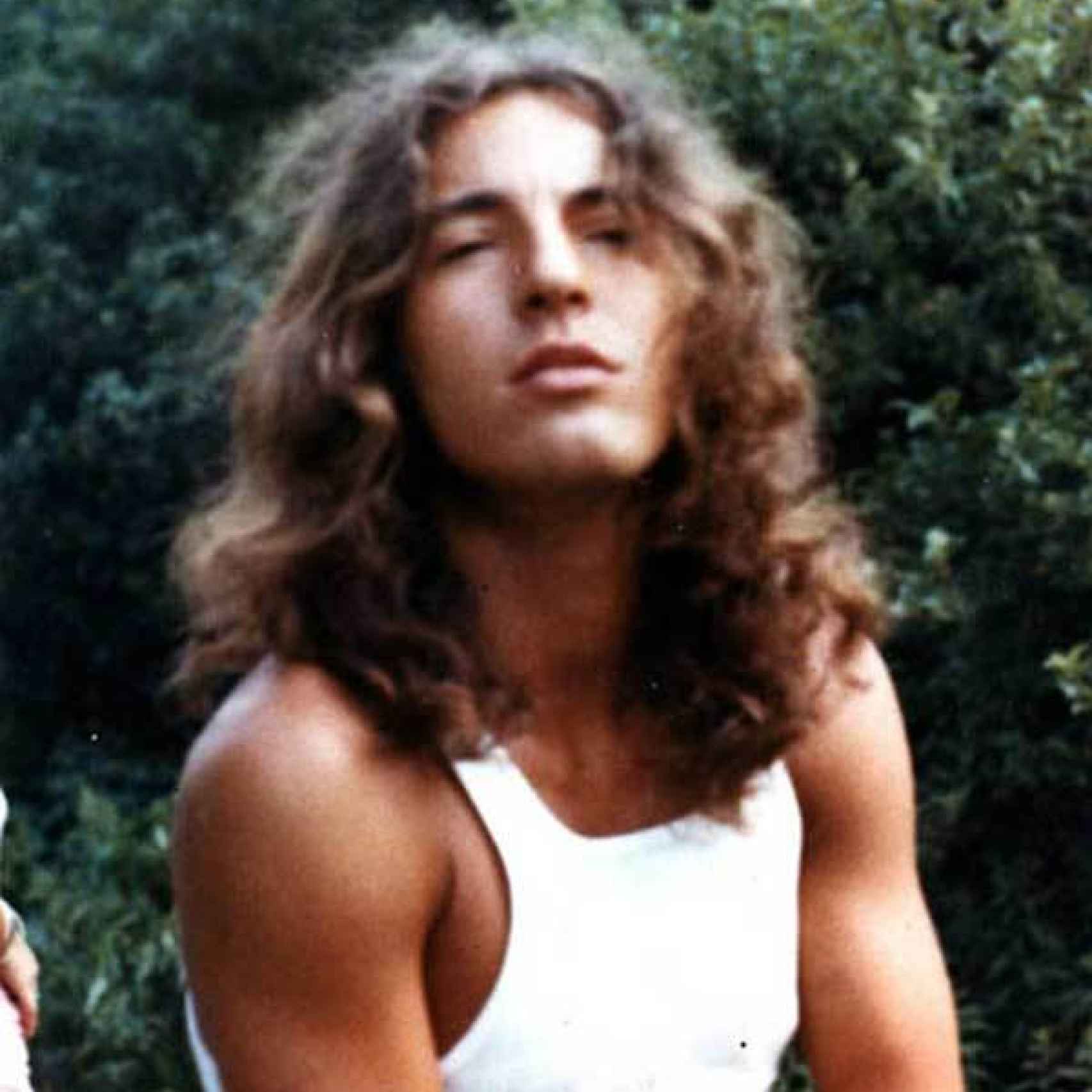 Bruce Springsteen en los años 70.