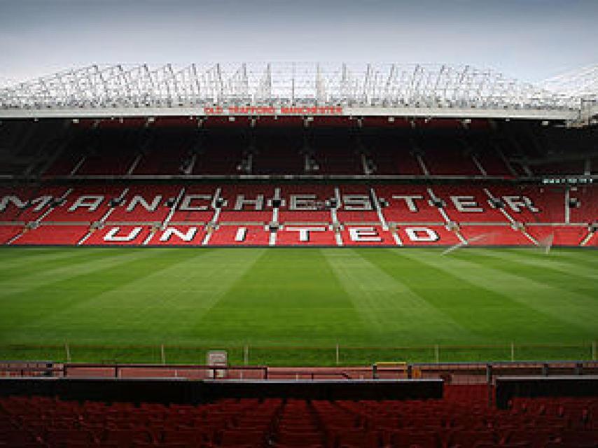 Estadio del Manchester United en una imagen de archivo