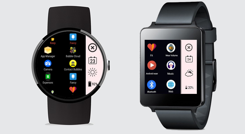 Android clearance watch launcher