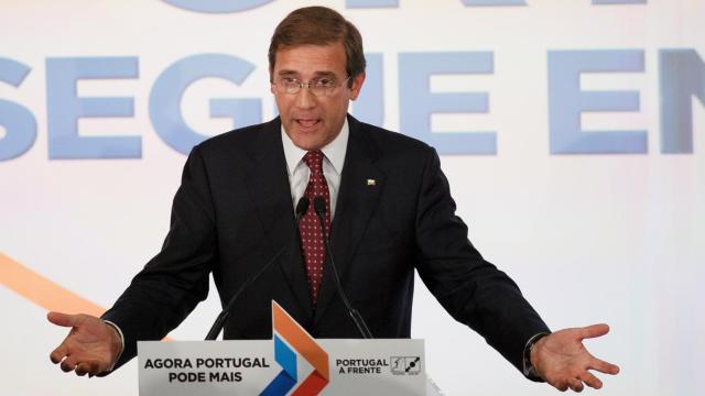 Passos Coelho, primer ministro portugués.