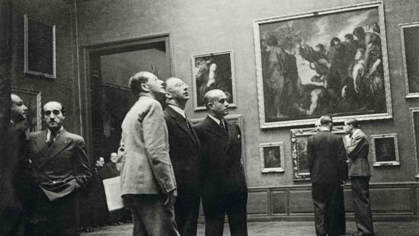Himmler, en el Museo del Prado.