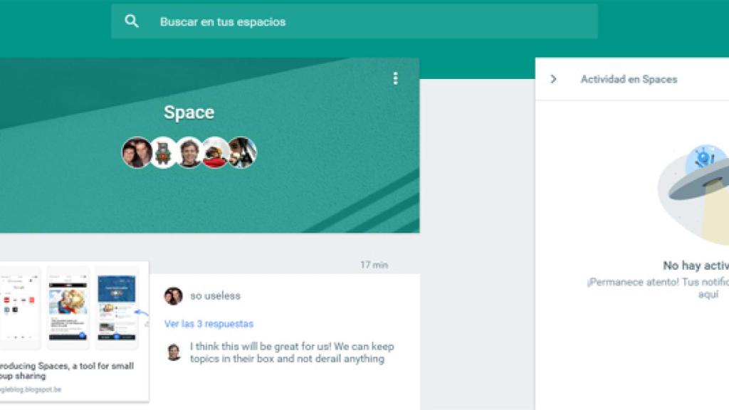 Google Spaces, probamos la nueva aplicación social de Google