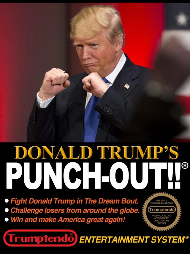 Punch-Out!! de Donald Trump, por Jeff Hong.