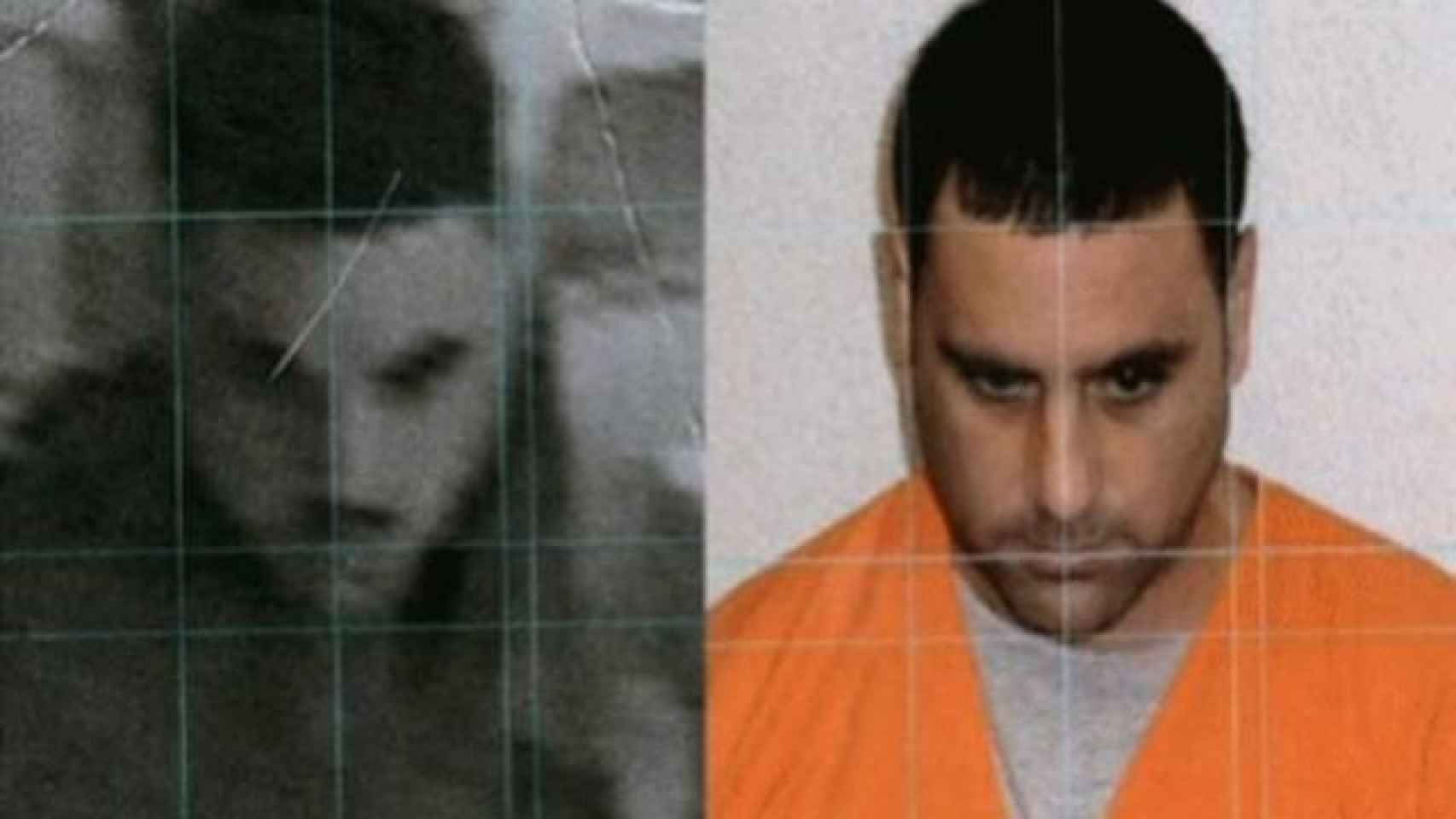 Captura del vídeo con el que se condenó a Pablo Ibar y su foto.