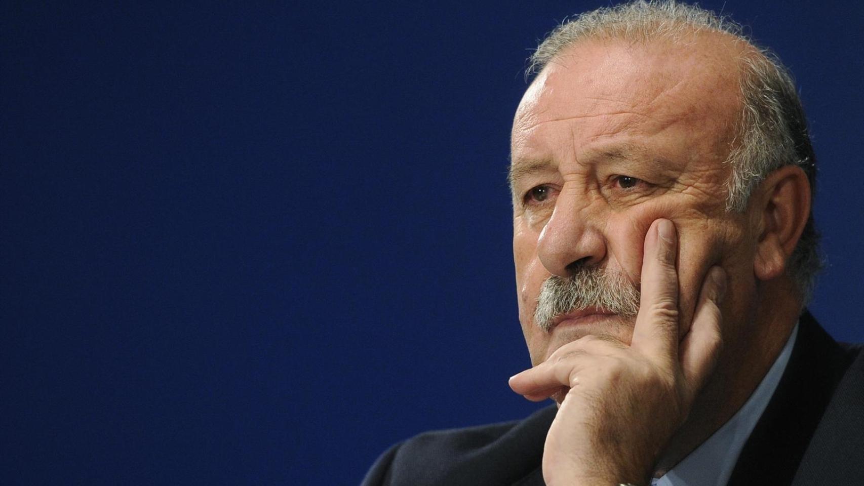 El seleccionador nacional Vicente del Bosque.