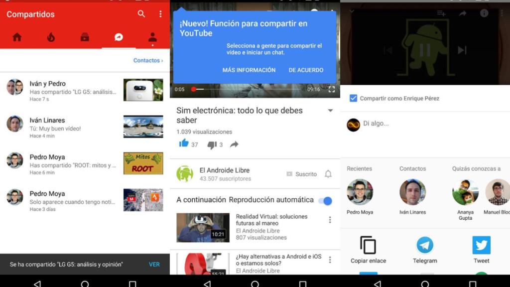 Probamos el nuevo chat de Youtube