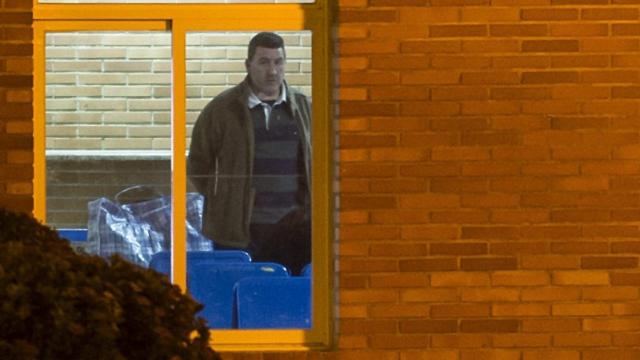 David Marjaliza, a su salida de la cárcel de Aranjuez