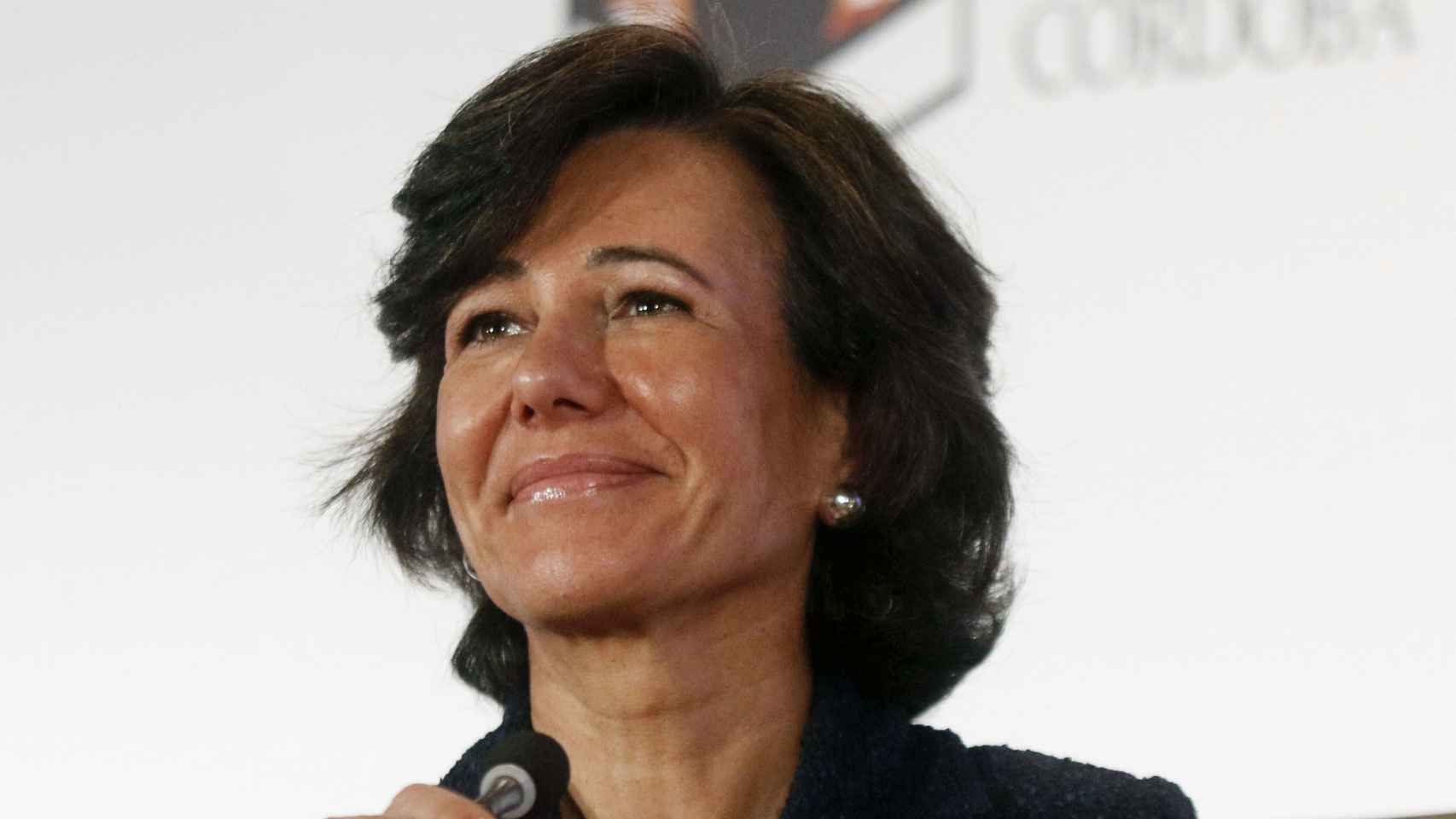 Ana Patricia Botín,  presidenta del Banco Santander y de Universia.