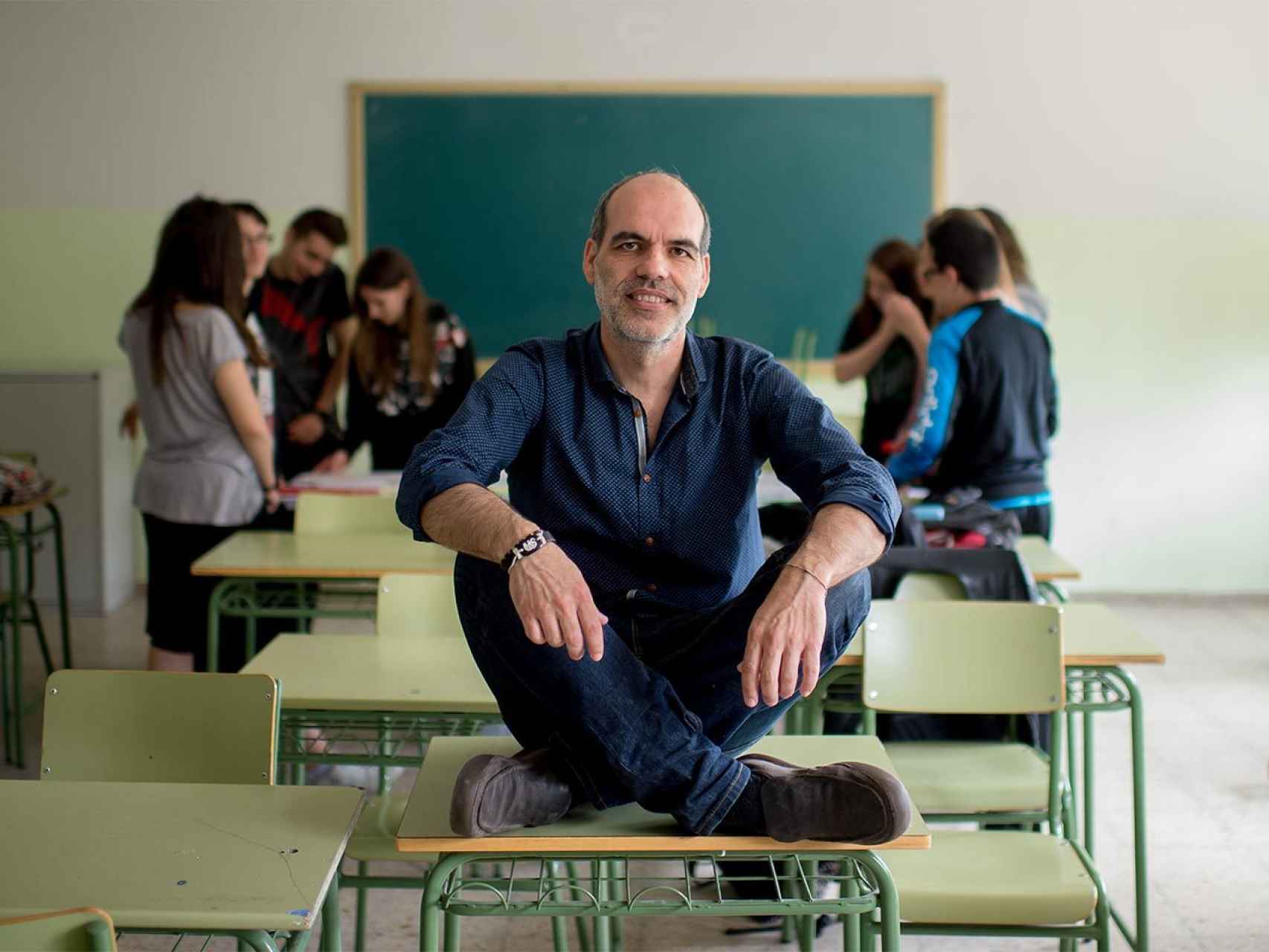 Juan de Vicente Abad ha obtenido el título de docente más innovador de España.