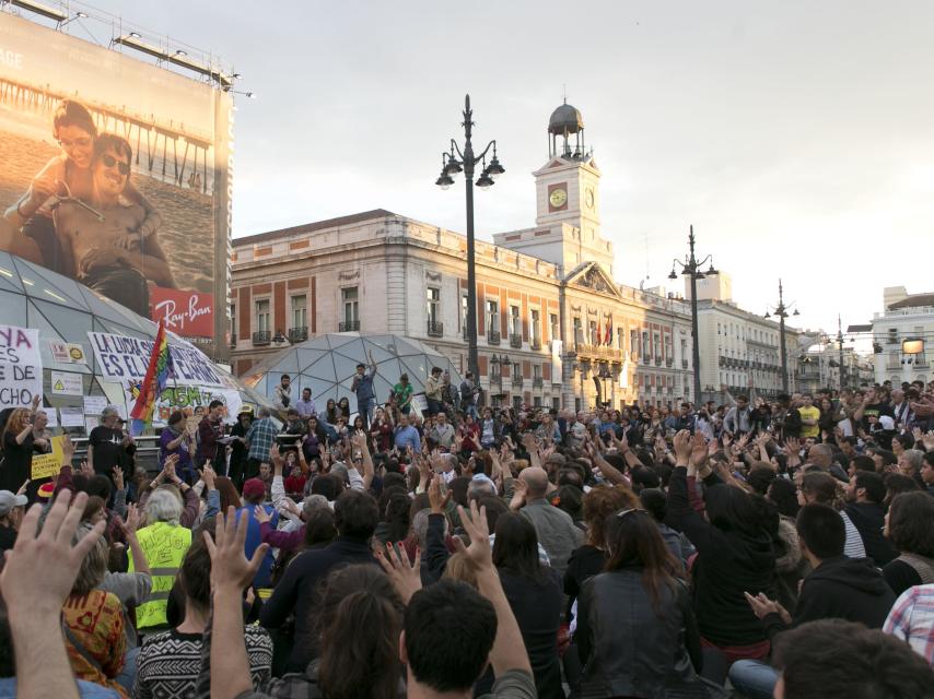 Hace cinco años, el 15M supuso un cambio participativo en la política.