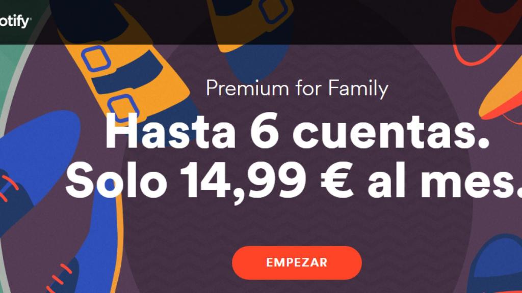 Spotify Familiar recibe rebajas en los precios