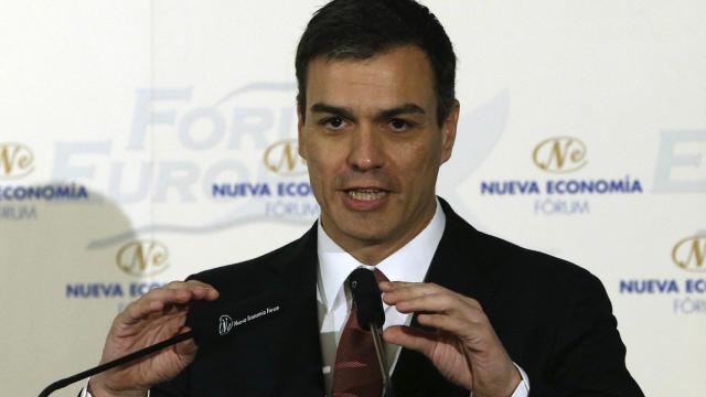 El secretario general del PSOE, Pedro Sánchez